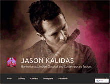 Tablet Screenshot of jasonkalidas.com